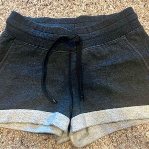 Kit & Ace Women's Dark Gray Drawstring Sweat Shorts